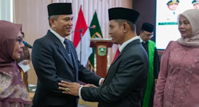 Gantikan Jefrizal, Masheri Yanda Boy Jabat Pj Sekda Kabupaten Solok.