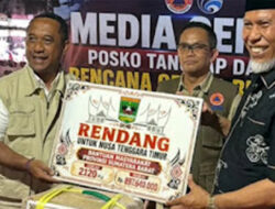 Rendang Sumbar untuk NTT, 2,1 Ton Bantuan Pangan Dikirim ke Lokasi Bencana