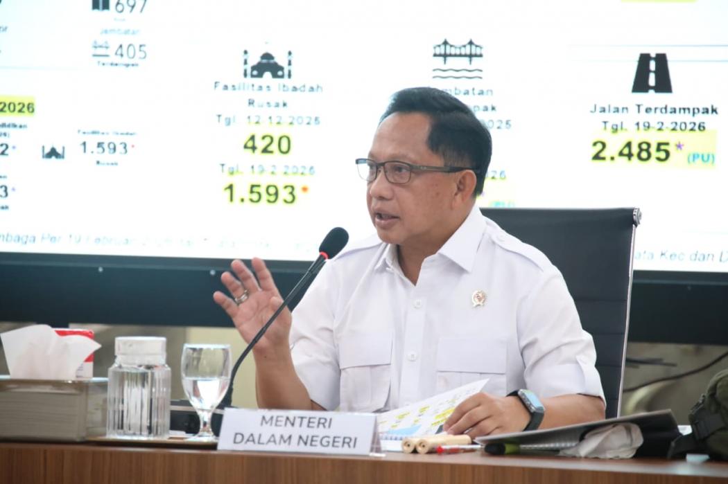 Menteri Dalam Negeri (Mendagri) Muhammad Tito Karnavian.