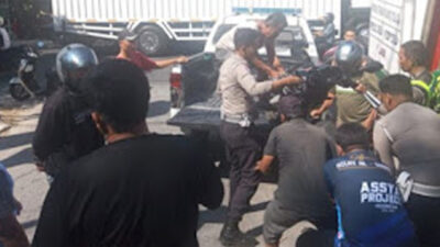 Balita 3 Tahun Diduga Tarik Gas Motor, Vario Tabrak Ertiga di Majene