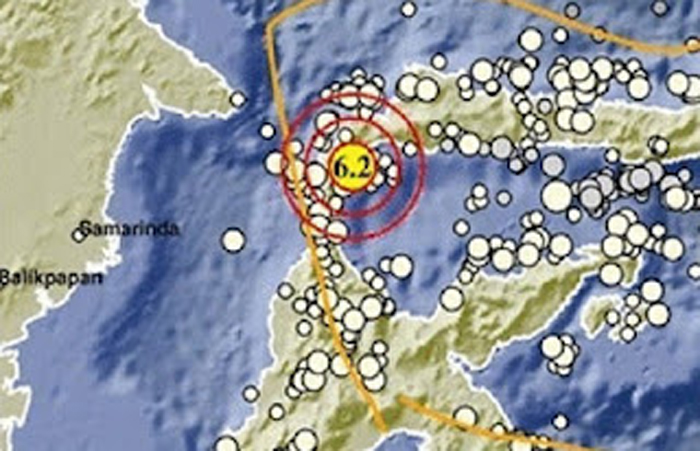 Peta Gempa.