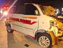 Ambulans Kecelakaan, Satu Orang Meninggal