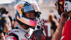 Penyebab Veda Ega Finis di Posisi 9 saat Moto3 Inggris 2026.