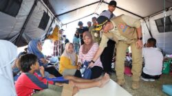 BNPB mencatat sebanyak 59.647 orang masih mengungsi akibat gempa bumi M7,7 yang mengguncang NTT.