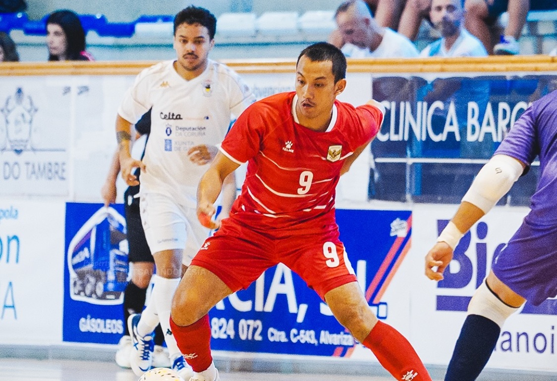 Timnas Futsal Indonesia kalah 0-3 dari O Parrulo Farrol di Spain Exhibition Match 2026.