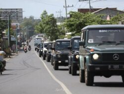150 Peserta dan 50 Mercedes Jip Jelajahi Warisan Sejarah Jawa-Bali
