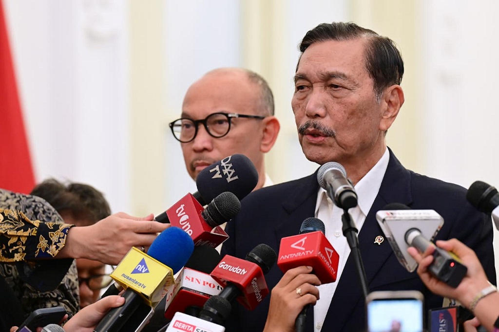 Ketua Dewan Ekonomi Nasional (DEN), Luhut Binsar Pandjaitan.