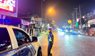 Polisi Sisir Simpang PDAM Hingga Simpang Karya Padang Panjang
