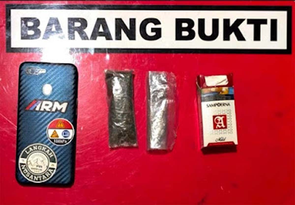 Miliki Ganja, Polisi Tangkap Seorang Pemuda di Cupak