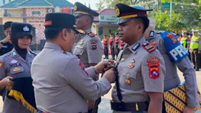 Kapolresta Padang Pimpin Sertijab Sejumlah Pejabat.