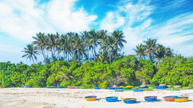 Pulau Ly Son di Vietnam.