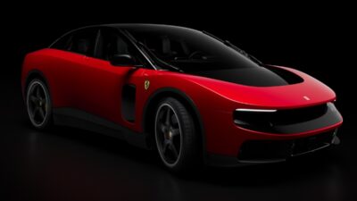 Cetak Rekor, Mobil Listrik Pertama Ferrari Laku Terjual Rp714 Miliar.