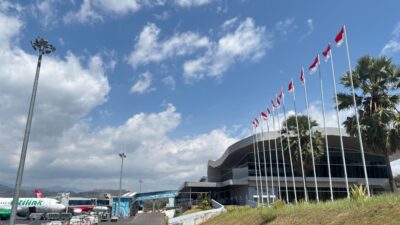 Bandara di NTT rusak diguncang gempa.