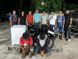 Satreskrim Polres Pasaman Barat Ringkus Dua Pelaku Pencurian Rumah Kosong