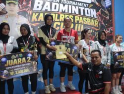 Pasangan Ganda Putri Inaya Krasiva-Aidillya Putri Raih Juara I Kejuaraan Badminton Kapolres Pasaman Barat Cup III 2026