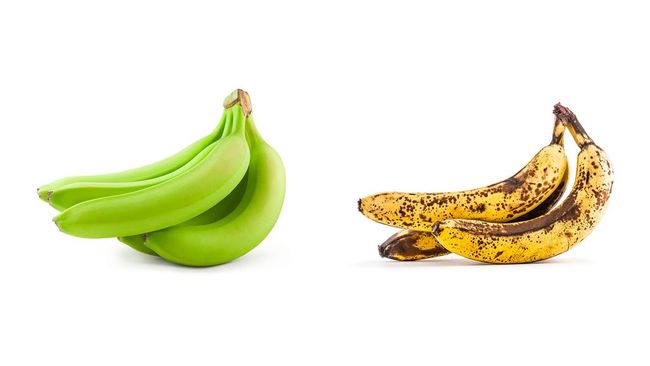 Tingkat kematangan pisang memengaruhi kandungan pati, gula, dan antioksidan.