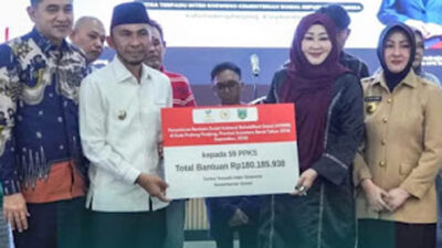 Kemensos Salurkan Bantuan ATENSI ke 59 Warga.