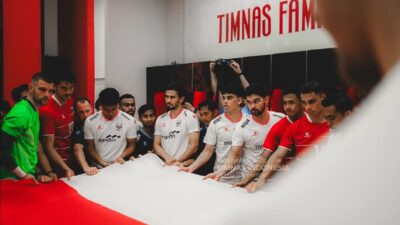 Timnas Indonesia siap melawan Timnas Singapura di FIFA ASEAN Cup 2026.
