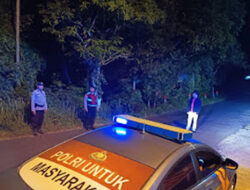 Polres Padang Panjang Patroli Perkuat Kamtibmas