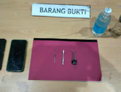Nyabu di Hotel, Dua Pria Diciduk Polisi