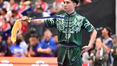 Atlet wushu Indonesia, Seraf Naro Siregar.