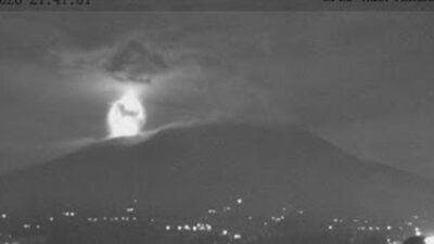 Letusan Besar Marapi Terekam CCTV, Bukittinggi Hujan Abu.