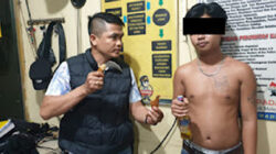 Seoang pemuda diamankan Polisi