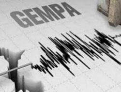 Gempa M3,2 Terdeteksi di Tanggamus Kedalaman 10 Km