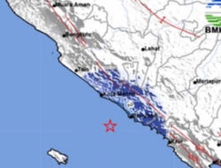 BMKG, Gempa Kaur Tak Berpotensi Tsunami