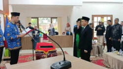 Pelantikan Direktur PDAM kota Sawahlunto.