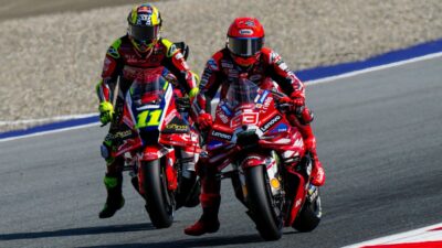 Marc Marquez jadi pembalap tercepat di latihan bebas 2 MotoGP Austria 2026 jelang kualifikasi.