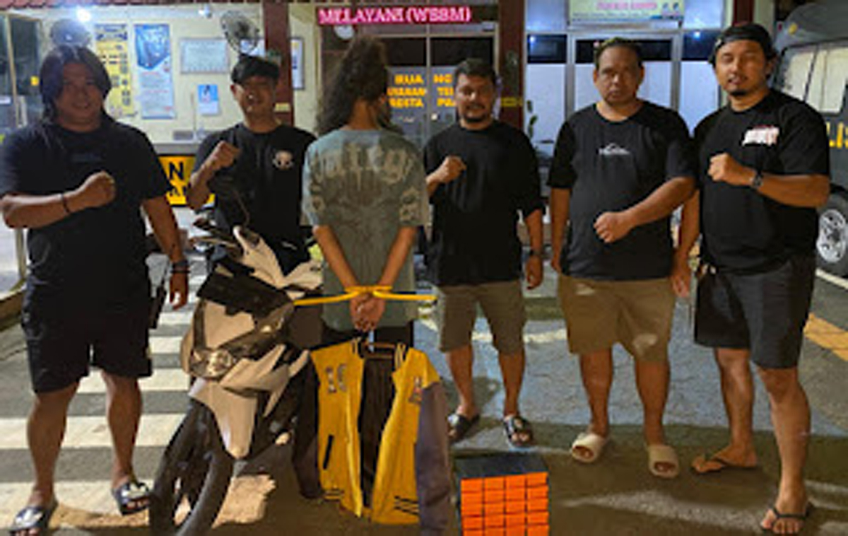 Tim Klewang Amankan Mantan Residivis