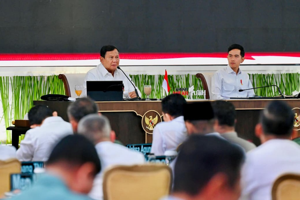 Presiden Prabowo Subianto dan Wapres Gibran Rakabuming Raka.