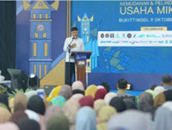 Festival UMKM di Bukittinggi, 800 Pengusaha Dapat Fasilitas Usaha