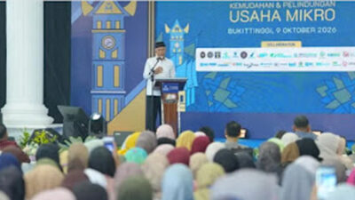 Gubernur Sumbar Mahyeldi Ansharullah.