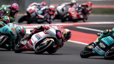 Veda Ega Ungkap Moto3 Mandalika 2026 Balapan Paling Spesial dalam Kariernya.