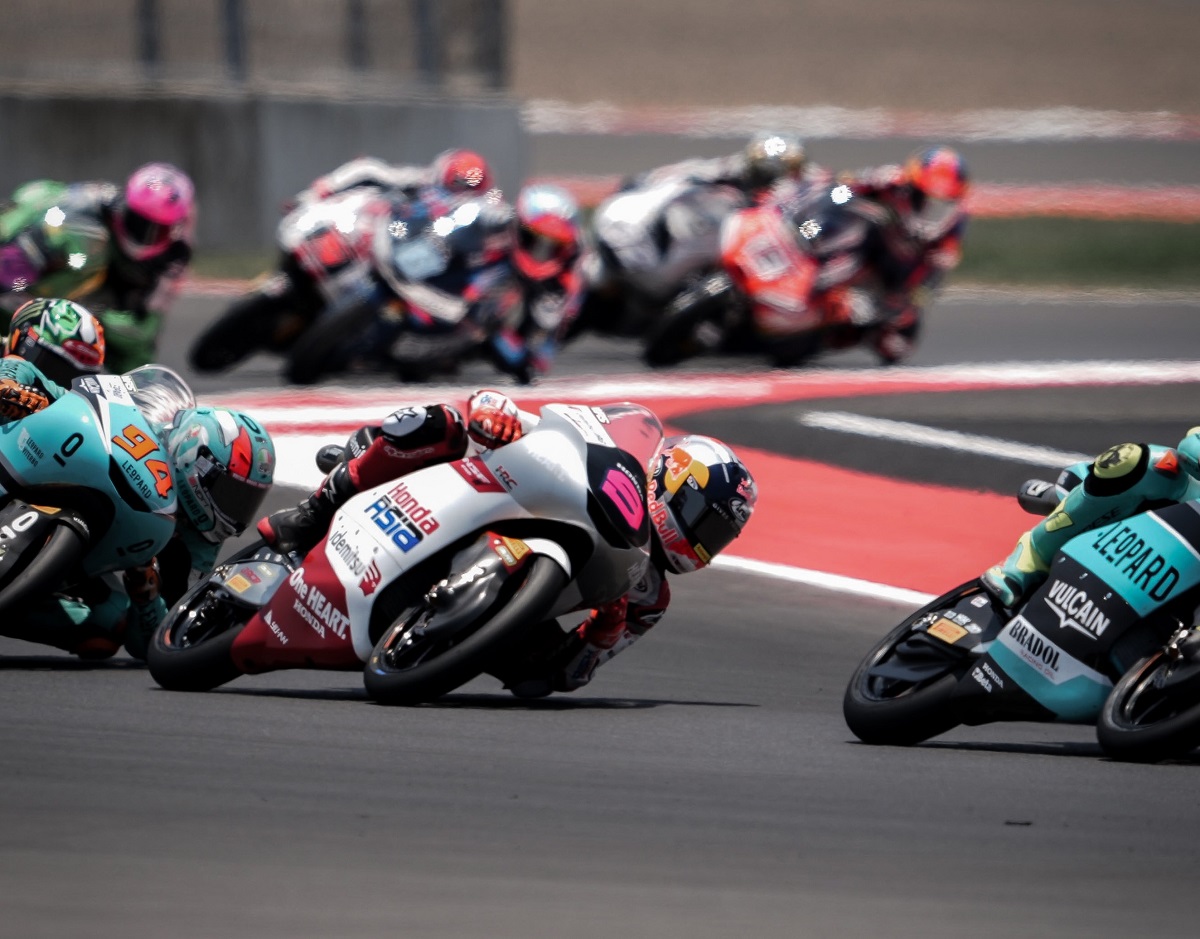 Veda Ega Ungkap Moto3 Mandalika 2026 Balapan Paling Spesial dalam Kariernya.