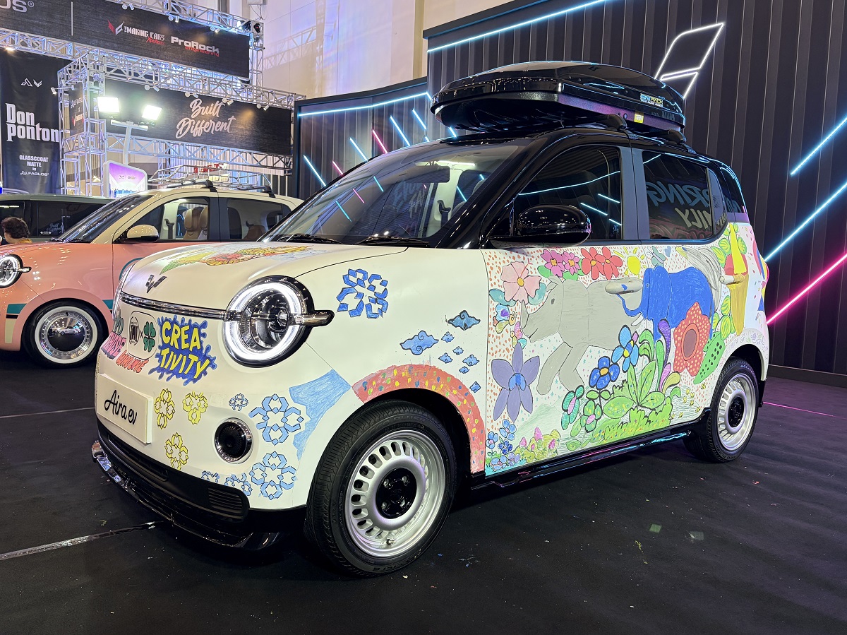 Wuling Aira ev Tampil Beda di IMX 2026, Ini Penampakannya.
