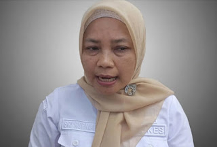 Kepala Dinas Kesehatan (Dinkes) Kota Padang, dr. Srikurnia Yati.