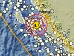 Gempa M4,7 Terjadi 64 Km dari Tuapejat