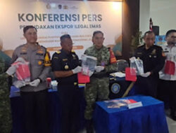 Serbuk Emas Senilai Rp2,9 Miliar Digagalkan ke Malaysia