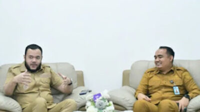 Audiensi Wali Kota Padang Fadly bersama Kepala UPTD PPD.