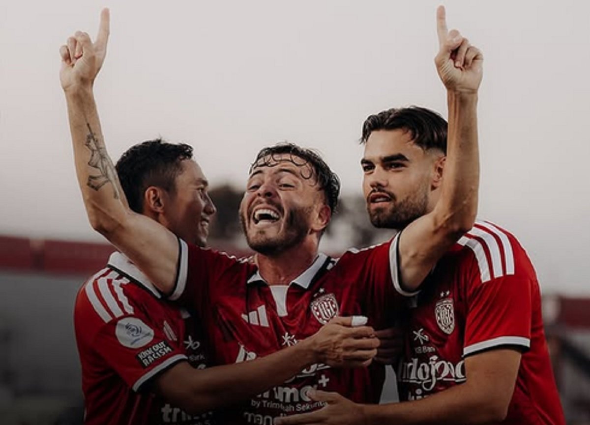 Bali United menang 5-0 atas Garudayaksa FC.