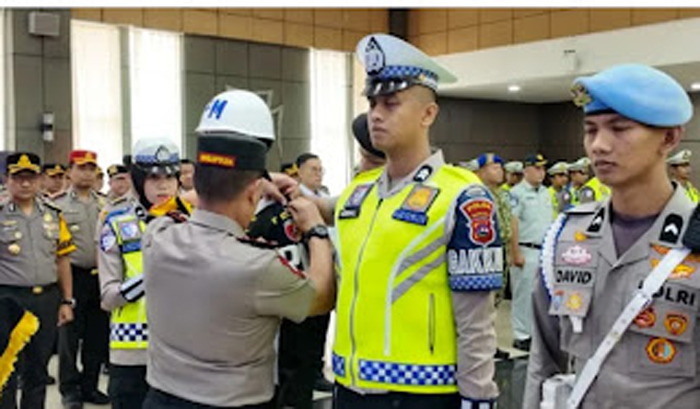 Apel Gelar Pasukan Operasi Patuh Singgalang 2026.