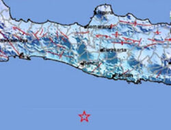 Gempa M5,4 Terjadi di Perairan Gunungkidul