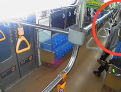 Aksi Curi Tas Penumpang KRL Viral, Pelaku Dibekuk