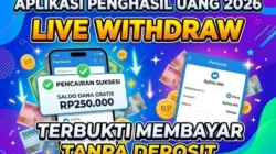 Ilustrasi Aplikasi Penghasil Uang Terbaru.