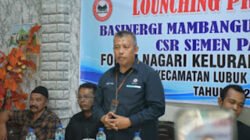 Peluncuran BMN 2026 dihadiri perwakilan TJSL PT Semen Padang, Nurwan.