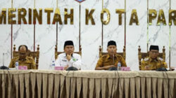 Wawako Pariaman Mulyadi memimpin rapat teknis persiapan MTQ IX