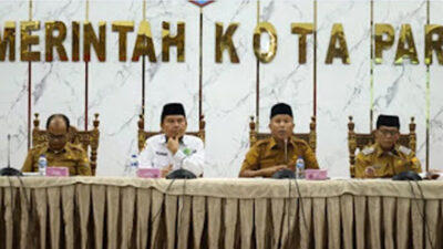 Wawako Pariaman Mulyadi memimpin rapat teknis persiapan MTQ IX